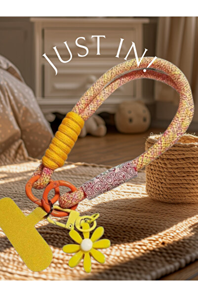 ORGANICYOU YIWU Kaymaz Taşınabilir Zincirli ve Çiçek Süslemeli Dayanıklı Örgü...