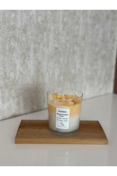 NOIREA CANDLES El Yapımı Kokulu Bardak Soya Mum