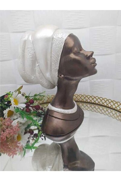 elvanhobi Afrikalı Şık Kadın Biblosu 21 Cm X 17 Cm