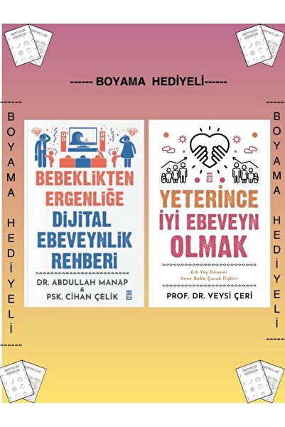 Timaş Yayınları Boyamalı Bebeklikten Ergenliğe Dijital Ebeveynlik Rehberi Yet...