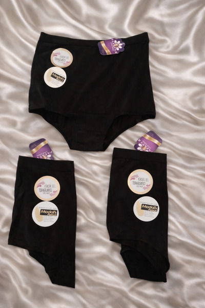 PAPATYA LUXURY LINGERIE PAPATYA KADIN YÜKSEK BEL BAMBU TOPARLAYICI ÖZEL KALİP...