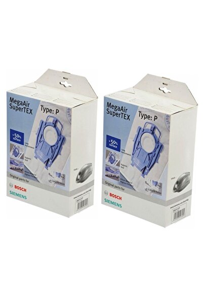 famous Sac de praf pentru aspirator compatibil cu seria Bosch Typ P, 8 bucăți...