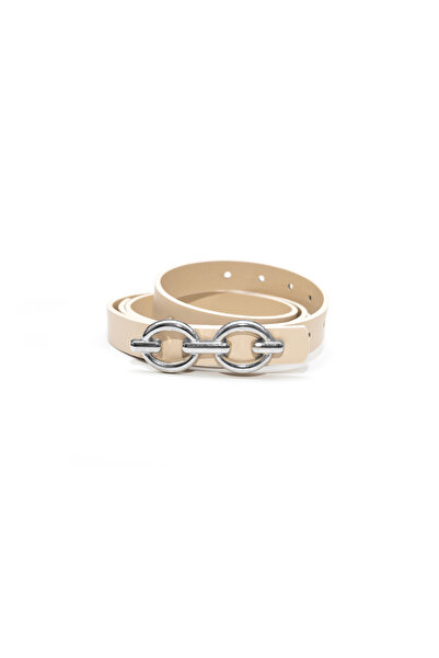 marisha Silver Buckle Women's Belt – Matching with Dresses and Pants