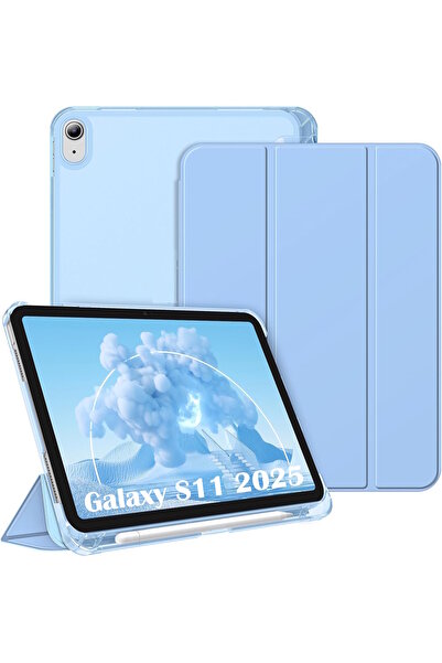 m.tk moveteck Samsung Galaxy Tab S11 11 Inch Case with Smart Sleep Mode, Pen Compartment, Stand and Colorful Back Cover X730