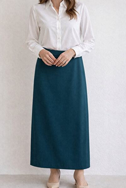 Kayra Garni Long Pencil Skirt Length 92 cm