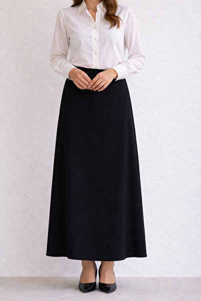 Kayra Garni Long Pencil Skirt Length 92 cm