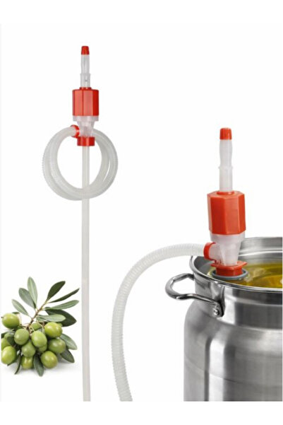 chakran store Fıçı Varil için Uzun Boy Emme Basma Pompa Süt Zeytinyağı Sıvı M...