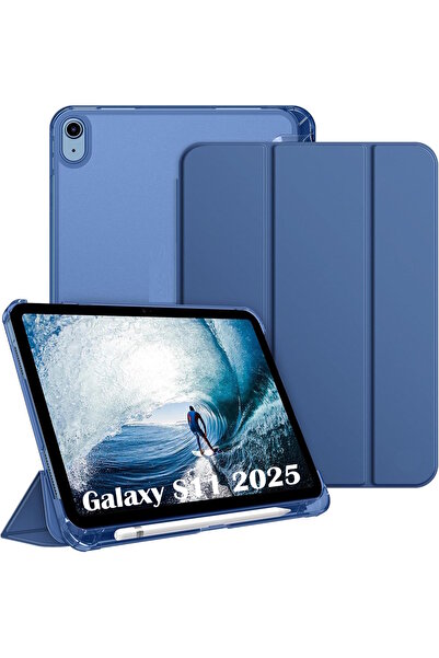 m.tk moveteck Samsung Galaxy Tab S11 11 Inch Case with Smart Sleep Mode, Pen Compartment, Stand and Colorful Back Cover X730