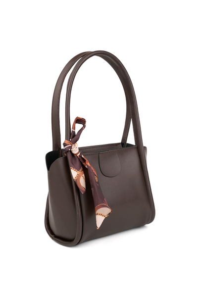 Mojeva Roi Scarf with Gift (the Scarf May Vary in Appearance.) Double Handle Women's Shoulder Bag