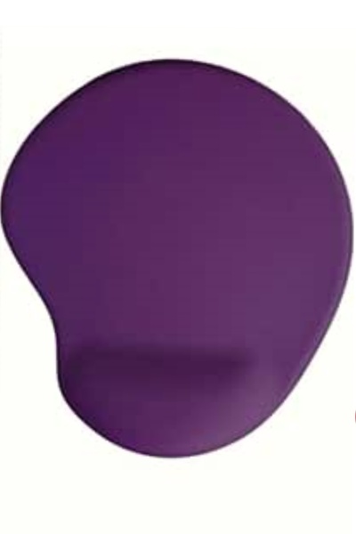 usin Oval Mor Kum Desen Bilek Destekli Mouse Pad + 2 Adet Kupa Fincan Bardak Altlığı Altlık Set