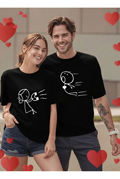 one button Combinație de cuplu cu design de personaj magnetic adorabil, care ...