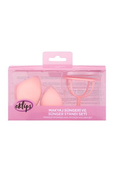 eklips Makyaj Süngeri ve Sünger Standı Seti