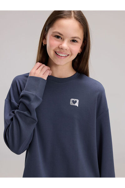 LC Waikiki Sparkling Choices Zero Roba Collar Girl's Sweatshirt from Shining ...