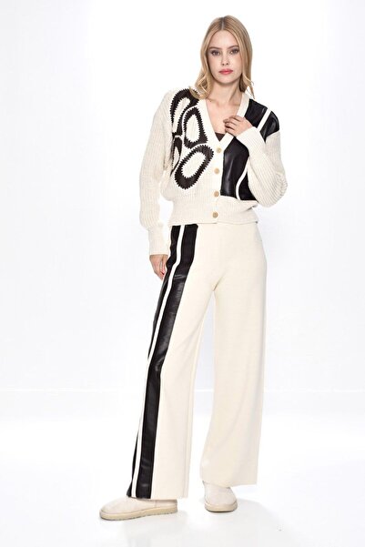 DQMANE Tasarım Yün Pantolon