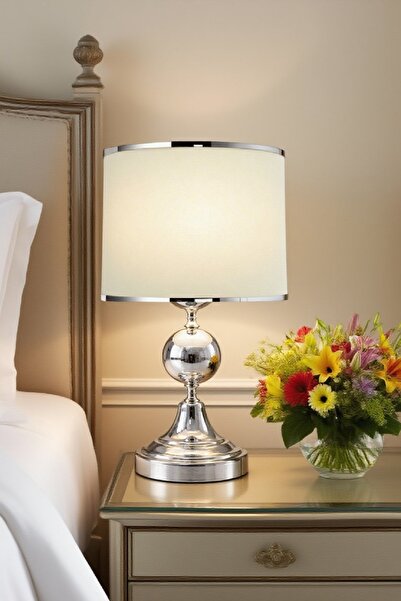 571 Store D Series Table Lamp Metal Leg Fabric Head Decorative Lighting Night...