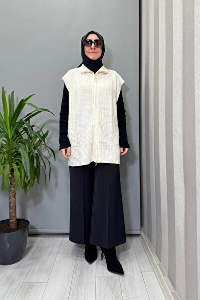 Ghisa Vest Ecru 26Kgsylk3302