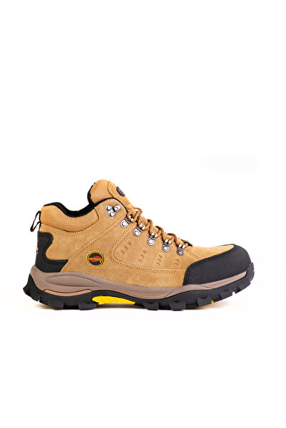 Shelter SH302 Industrial Safety Shoes for Men with Cow Split Leather & Breathable Mesh Lining