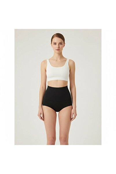 QULAT يبرز انحناءات الجسم سراويل داخلية لشد الخصر ورفعه - مقاس واحد أكثر رقة