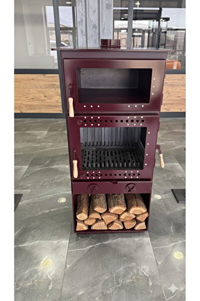 Flameiy Design Vesta Fırınlı Odun Sobası