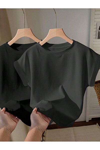 EYAX MODA PACHET AVANTAJOS DE 2 TRICOURI SIMPLE