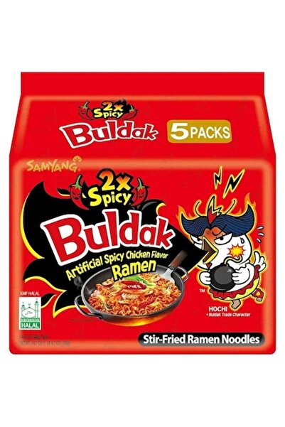 SAMYANG Πικάντικη σούπα ράμεν Buldak 2xΠικάντικη συσκευασία των 5 (5*140g)