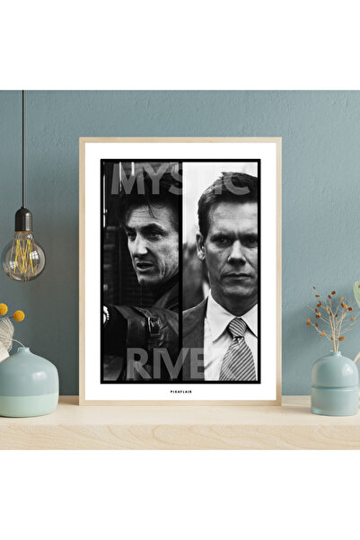 Pixaflair - Mystic River - This Part... You Do Alone - Tablo - Çerçevesiz Film Poster