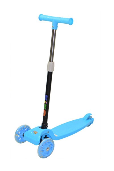 Kiko SMALL FOLDING SCOOTER WITH LIGHT-Blue