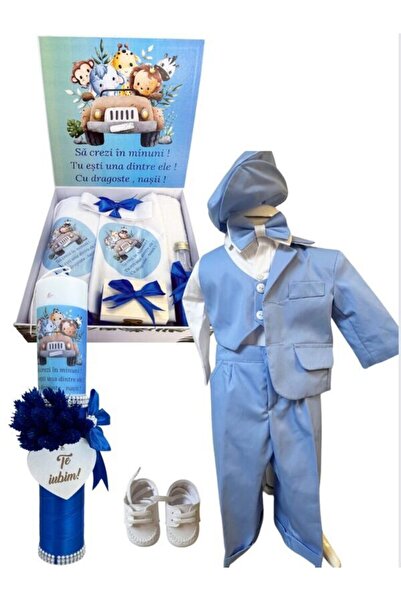 Hainute Magice Trusou botez baieti – Most Precious Baby Set