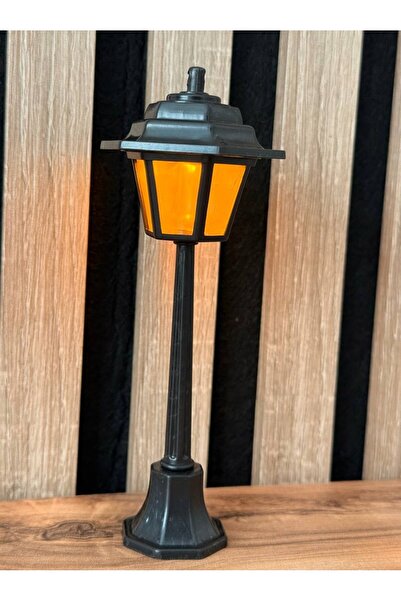 mykhediyevesanatatölyesi Sokak Lambası 1 Adet Teraryum Obje Minyatür Obje Işı...