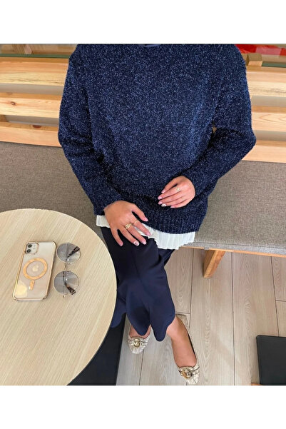 nizzell Stylish Glittery Hijab Sweater – Knitwear Suitable for Daily and Spec...