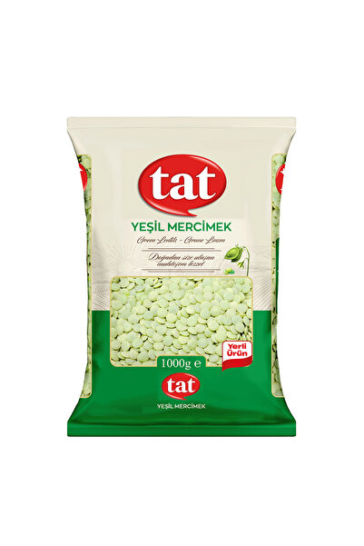 Tat Yeşil Mercimek (Yeni Üretim-Ambalaj) 1000 g