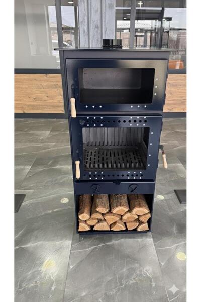 Flameiy Design Vesta Fırınlı Odun Sobası