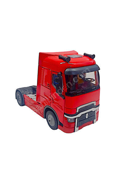 SUDESA OYUNCAK KIRMIZI SÜRTMELİ PİLLİ IŞIKLI SESLİ METAL ÇEK BIRAK RENAULT TI...