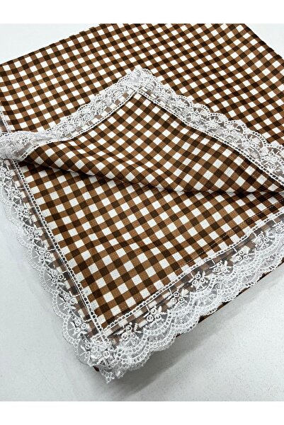 Hayal çeyiz Lace Stain-Resistant Table Cloth, Picnic Mat, Table Cover 150X150