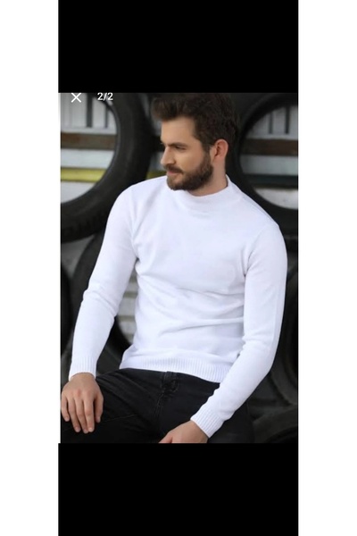 Cinar erkek giyim Half Turtleneck Men's Sweater Turtleneck