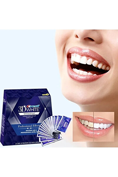 3D شرائط تبييض الأسنان WhiteStrips Professional Effects، 40 شريطًا / 20 استخدامًا