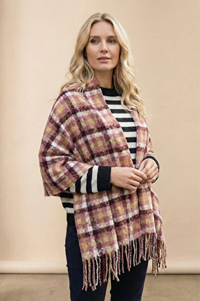 Gubo Women's Shawl 100% Acrylic Colorful Stylish Casual Shawl