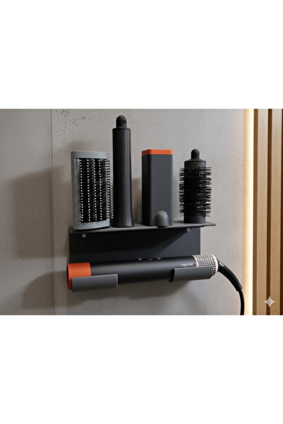 Imalat Dyson Airwrap Saç Şekillendirici Duvar Askısı ve Başlık Standı