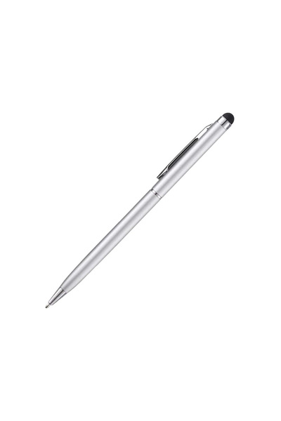 Generic قلم لمس (2 في 1) بتصميم كلاسيكي للكتابة والرسم بحرية على جميع الشاشات والأجهزة اللوحية وجميع الهواتف