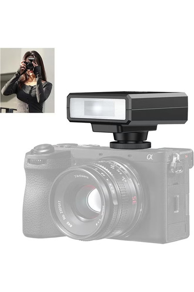 ulanzi F12 Mini Camera Flash Speedlite - 5600K, 1/250s HSS, Standard Hot Shoe For Sony Canon Nikon