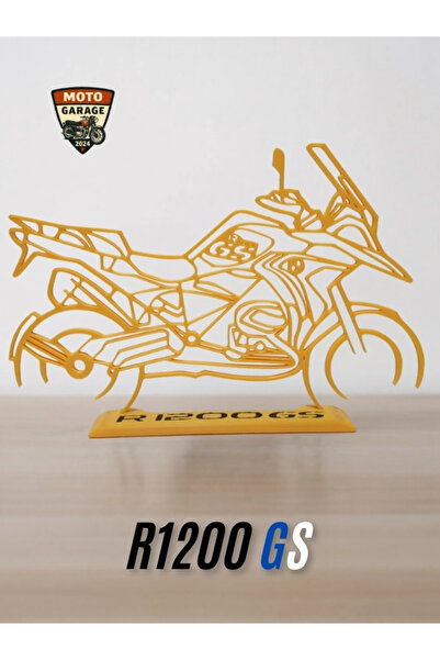 MotoGarage BMW R1200 GS Masa Dekoru – Adventure Motor Figürü | 3D Baskı