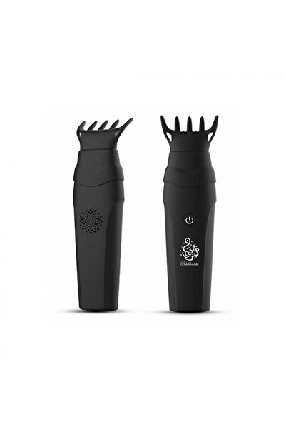 SP ISNUP Electric electronic hair and clothing incense burner, 17 x 11 cm, black