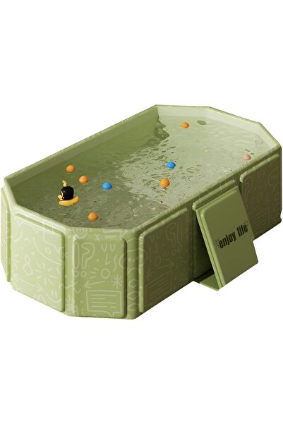 Generic Foldable Baby Bathtub with Non-Slip Base