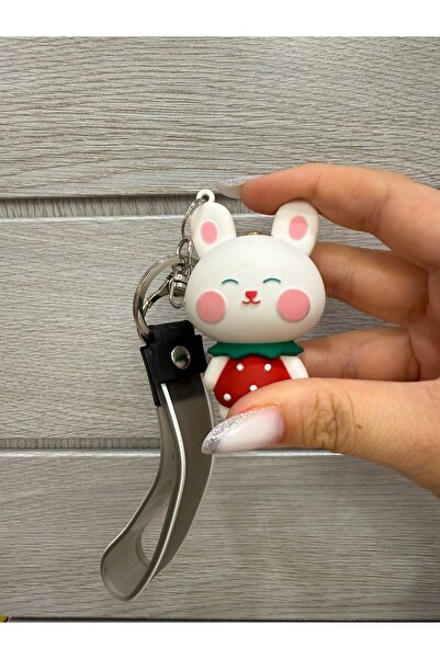 Maça Çilek Gızlı Anahtarlıklı Gazlı Çakmak