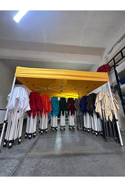 AÇIKGÜL TEKSTİL BRANDA 3 x 3 Çardak Çadır - Gazebo çadır - Portatif Çadır