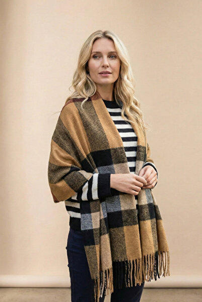 Gubo 100% Acrylic Shawl Colorful Stylish Women's Shawl