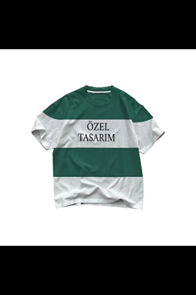 Kanonik Education Design T-Shirt Parted Two Thread Oversize