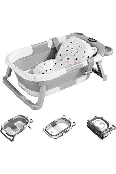 RUIXZSS حوض استحمام قابل للطي للأطفال