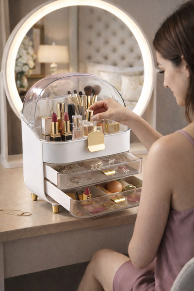 Mim Life Lüx Makyaj Organizeri Çekmeceli