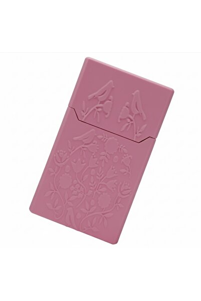 GenelTedarik 20 'li Uzun Sigara Kutusu Şık Tasarım Sert Plastik 1 Adet Pembe ...